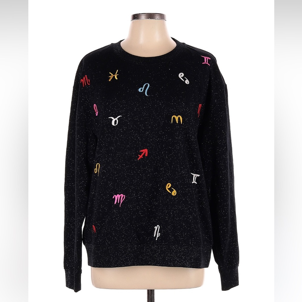 Kate Spade Zodiac Sweatshirt with Embroidery